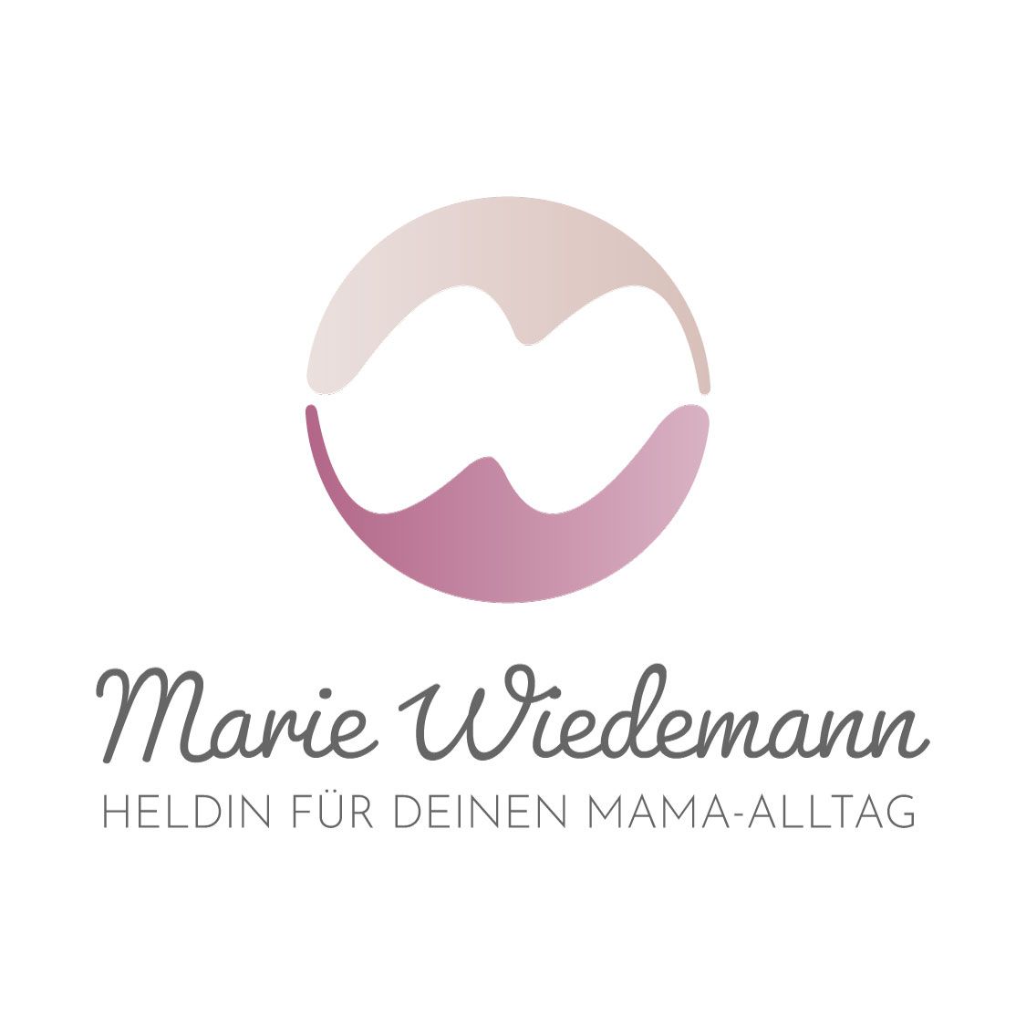 Logo für Mama-Coach Marie Wiedemann